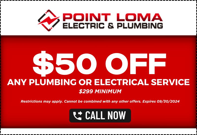 $50 Off Any Plumbing or Electrical Service