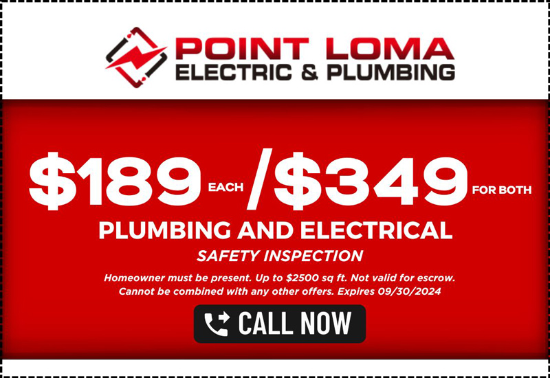 $189 Each / $349 for both Plumbing and Electrical Safety Inspection